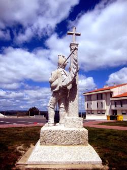 Estatua homenaxe os Gaiteiros de Soutelo